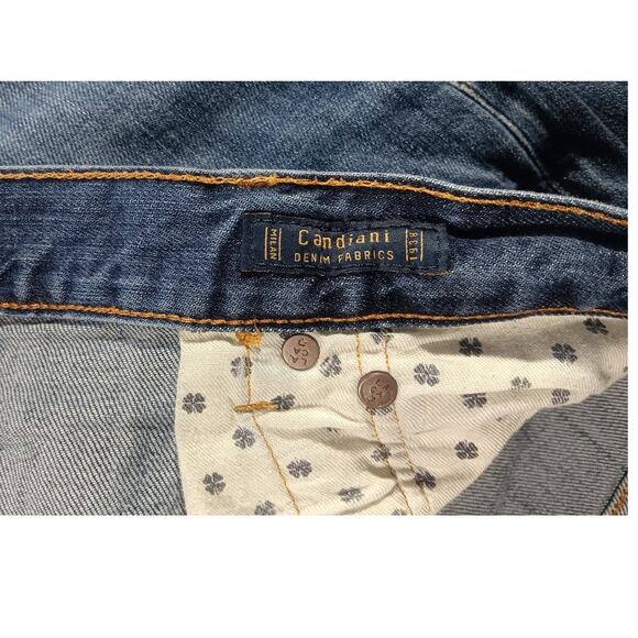 Lucky Brand Men’s 361 Vintage Straight Jeans Candiani Denim Blue 40x33 - Picture 5 of 8